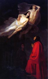 Inf__06_Giuseppe_Frascheri,_Dante_e_Virgilio_incontrano_Paolo_e_Francesca,_1846